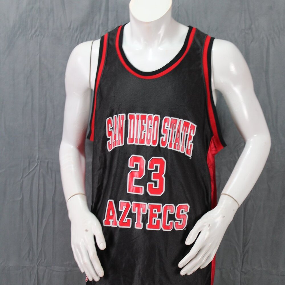 San Diego Sate Aztecs Jersey (VTG) - Number 23 by Dodger - Men's Large